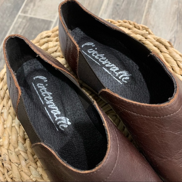 L’intervalle Made in Spain Genuine Leather Slip On Shooties Shoes - Picture 5 of 7